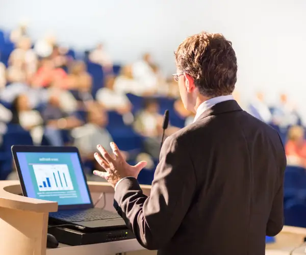 Formation à la prise de parole lors d’évènements professionnels