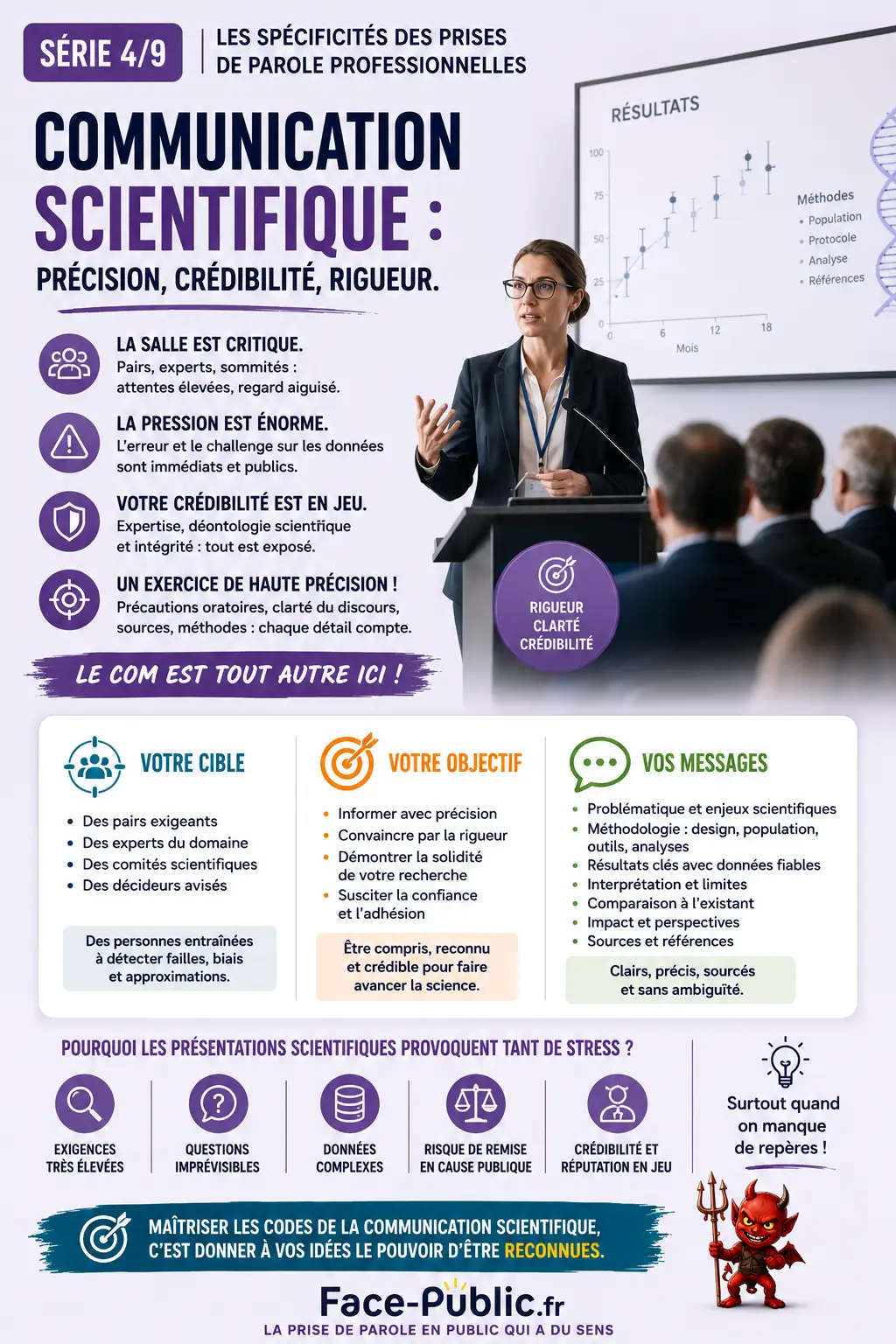 Communication scientifique : parler sous haute surveillance