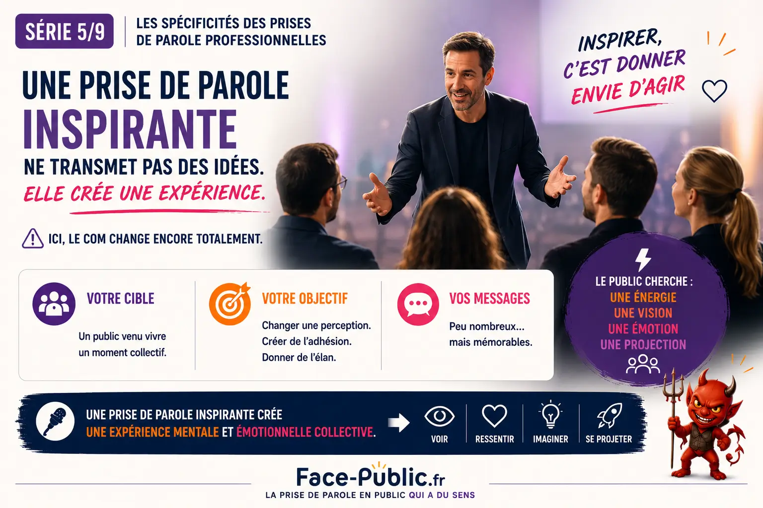 Keynote inspirante : créer une expérience collective